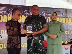 Pisah Sambut Khidmat Dandim 1017/Lmd, Sekda Lamandau Apresiasi Dedikasi Letkol Ari