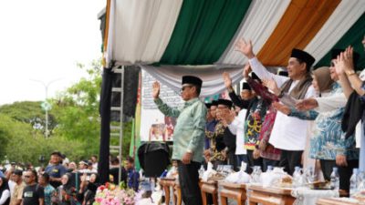 Bupati Murung Raya Hadiri Pembukaan Pawai Taaruf di Barito Utara