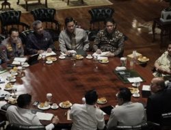 Prabowo Pimpin Ratas di Hambalang Cek Pelaksanaan Program Strategis