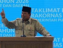 Rakornas 2026, Prabowo tekankan kewaspadaan global dan sikap non-blok